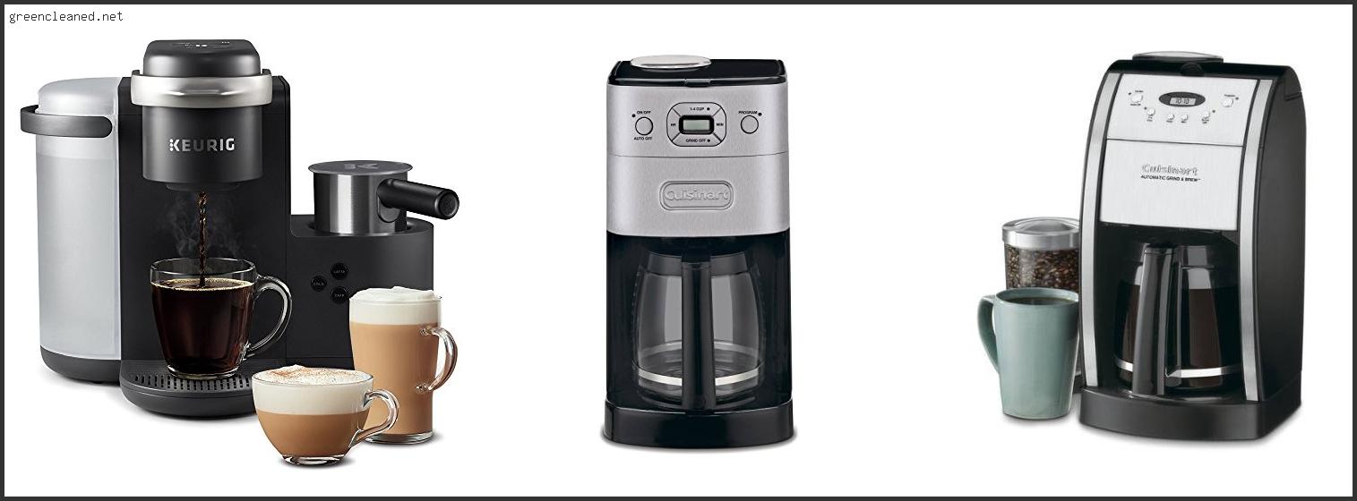 coffee maker with built in grinder