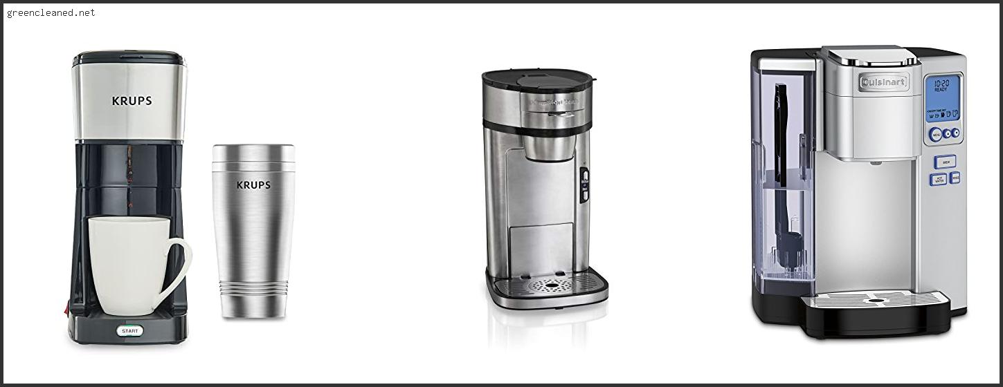 Best One Cup Coffee Maker No Pods