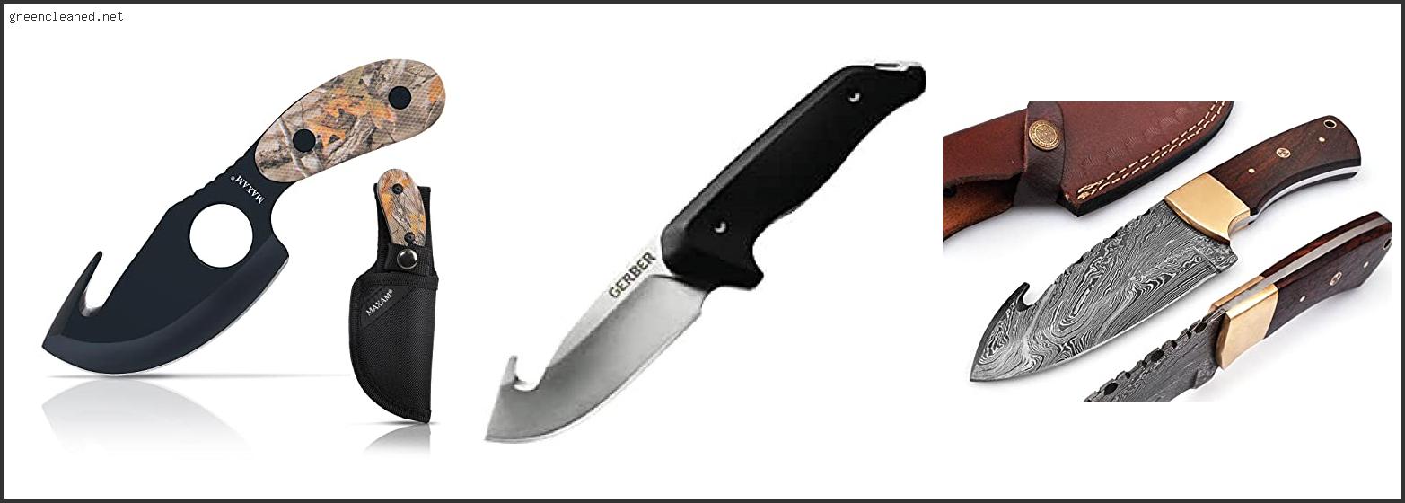 Best Skinning Knife With Gut Hook