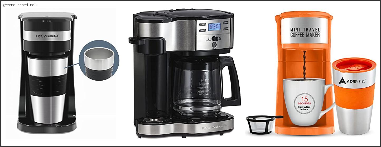 Best Single Cup Coffee Maker No Pods