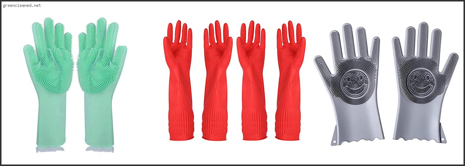Best Silicone Dishwashing Gloves