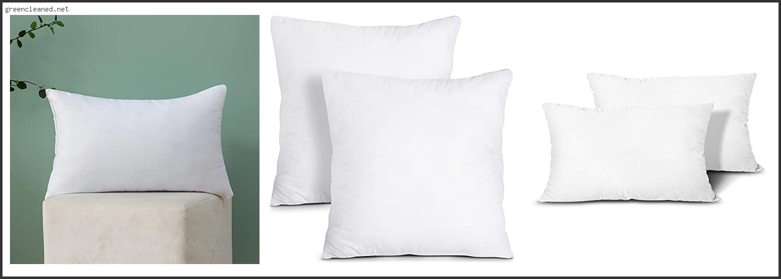 Best Pillows For Shams