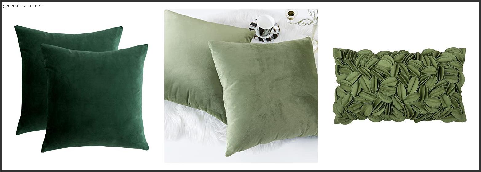 Best Green Pillows