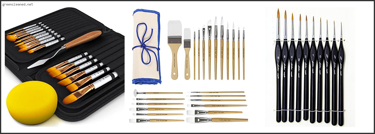 Best Art Brushes For Acrylic Painting