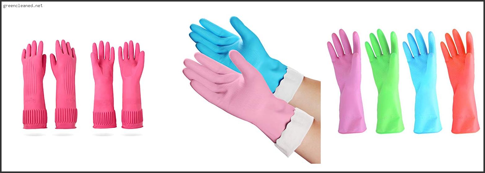 Best Rubber Gloves For Washing Dishes