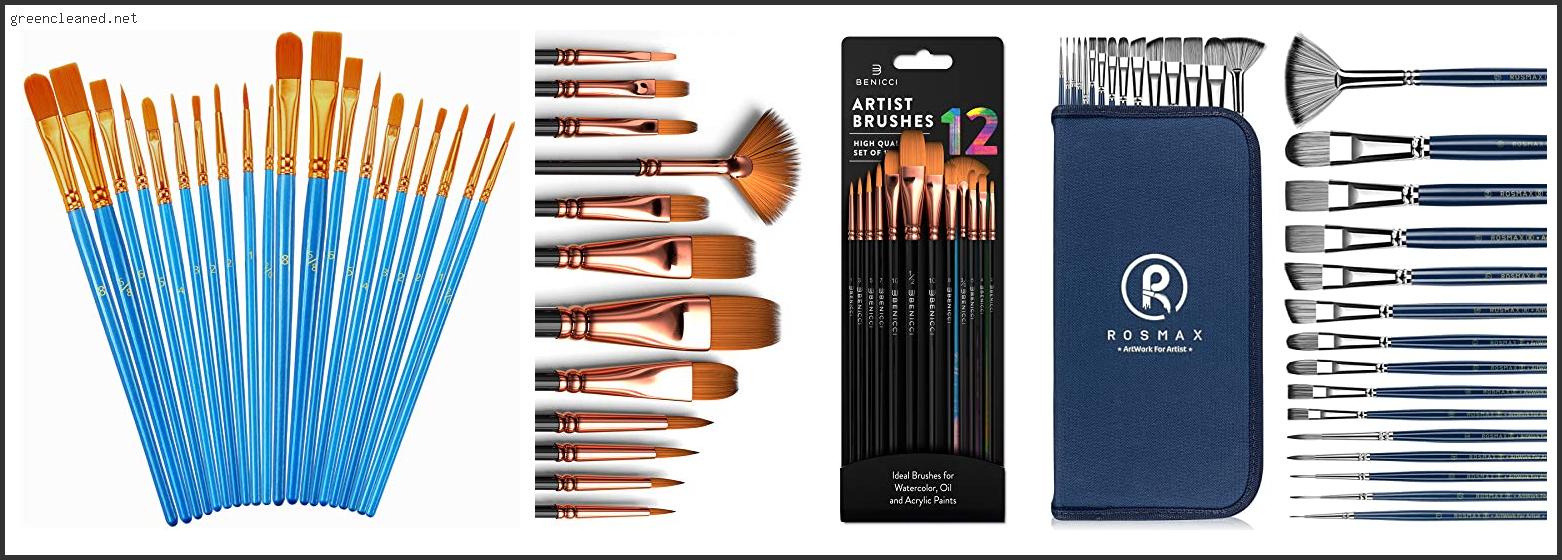 Best Brushes For Acrylic Paint