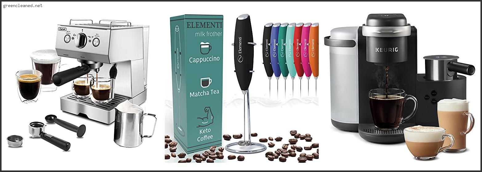 Best Coffee Maker With Milk Frother