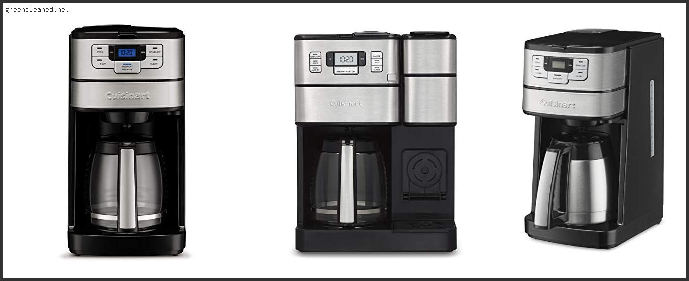 Best Brew And Grind Coffee Maker