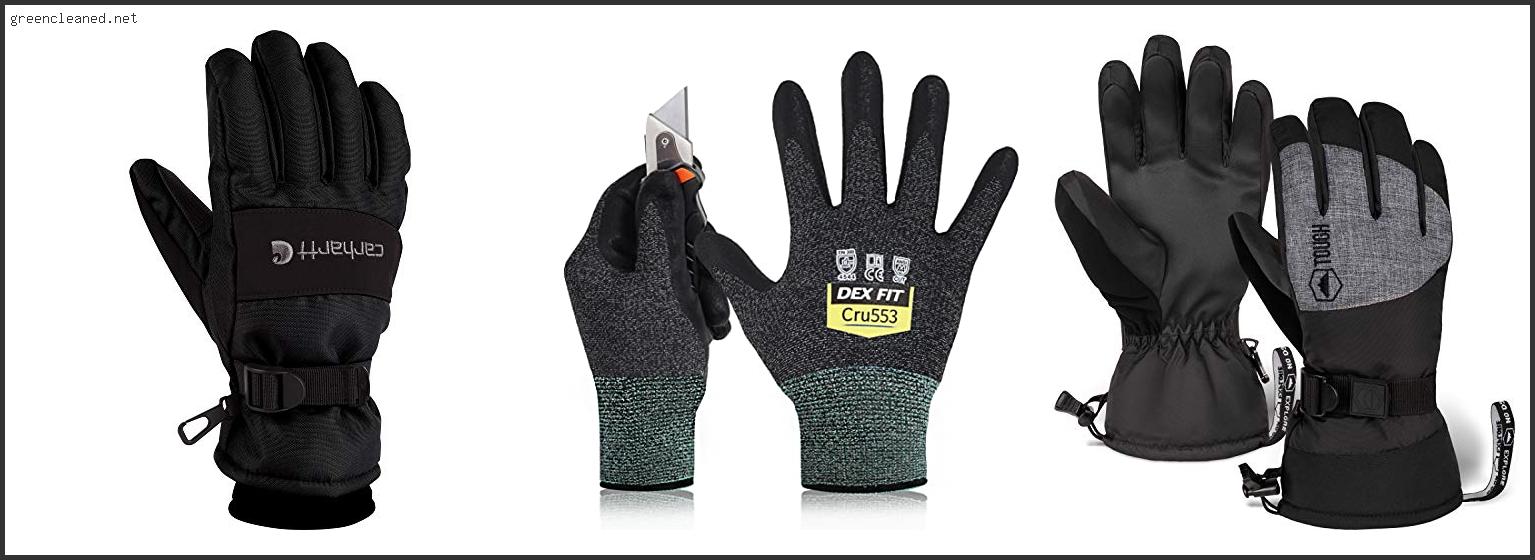 Best Gloves For Shoveling Dirt