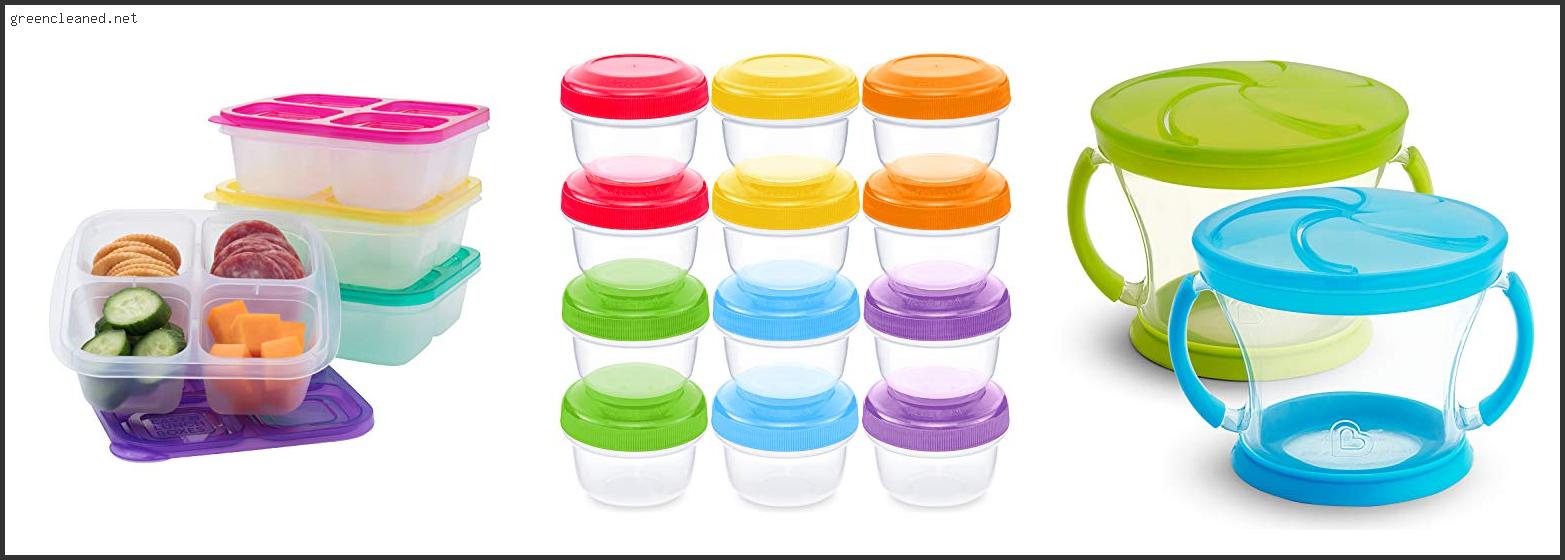 Best Food Containers For Toddlers