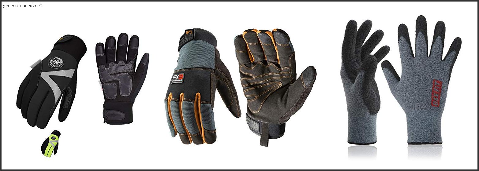 Best High Dexterity Winter Work Gloves