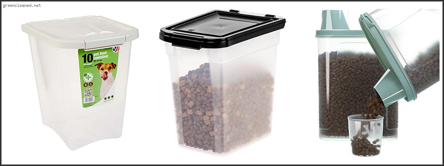 Top 10 Best Airtight Cat Food Container – To Buy Online