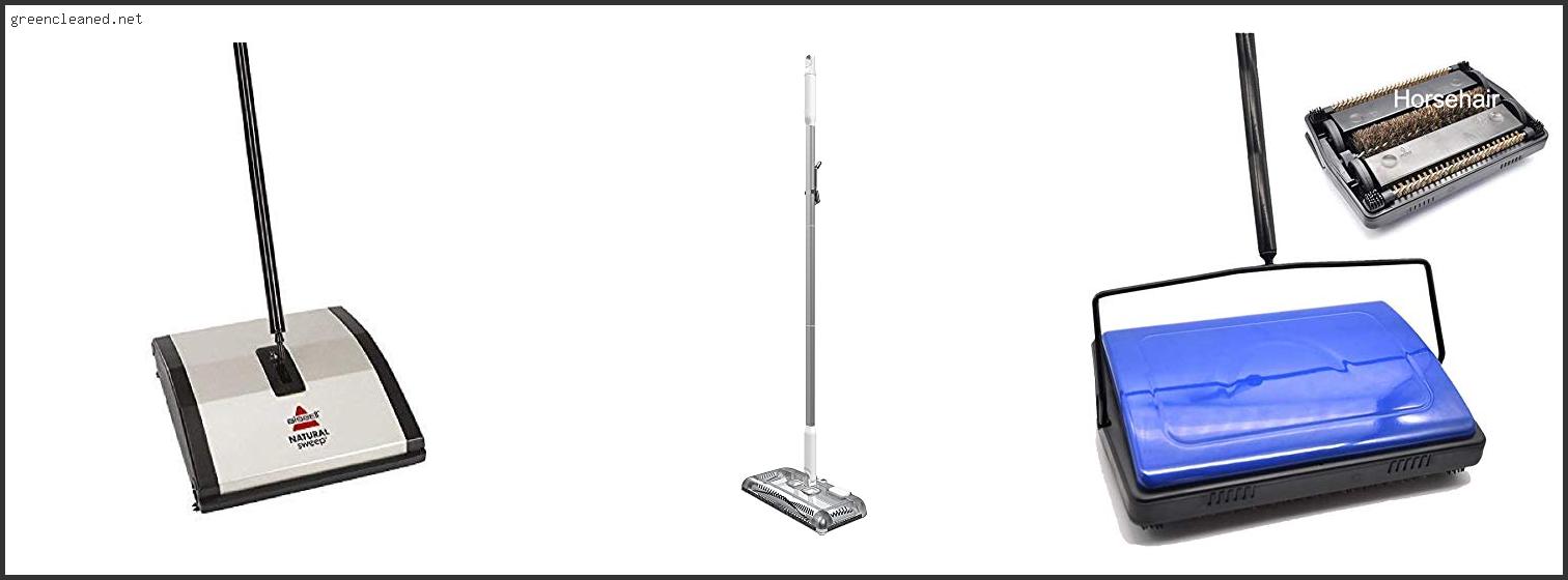 Best Manual Sweeper For Hard Floors