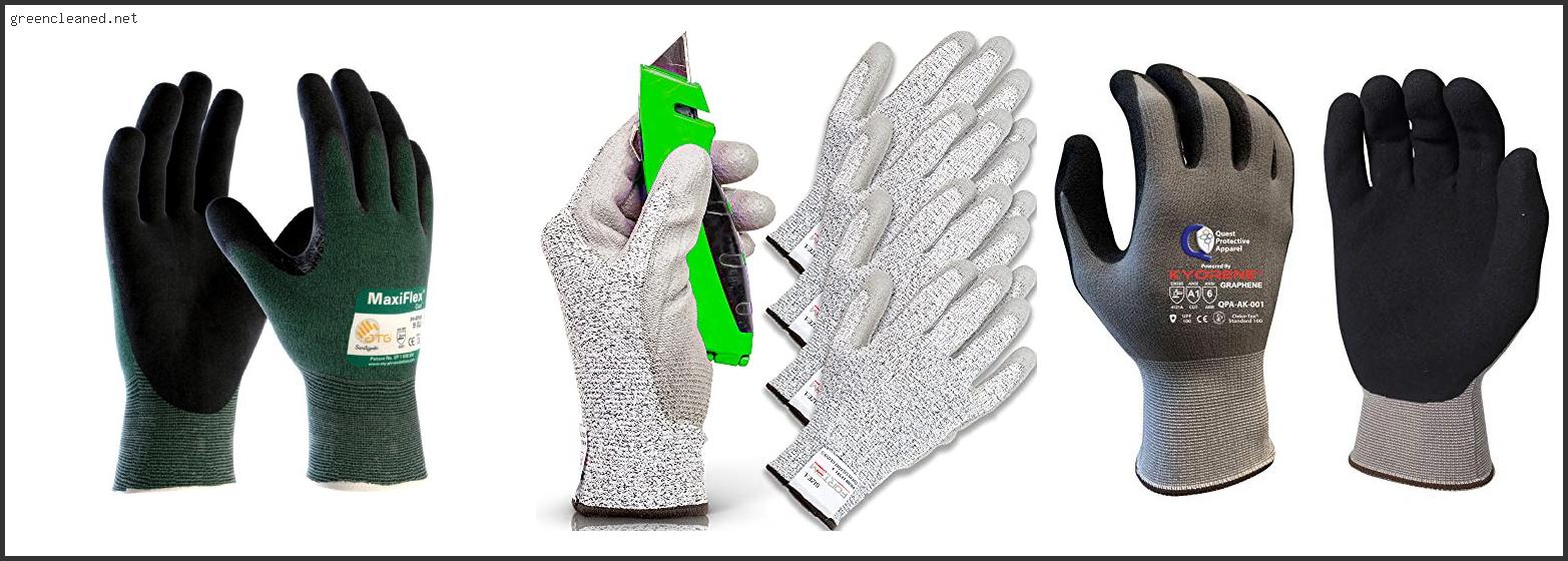 Best Cut Resistant Work Gloves