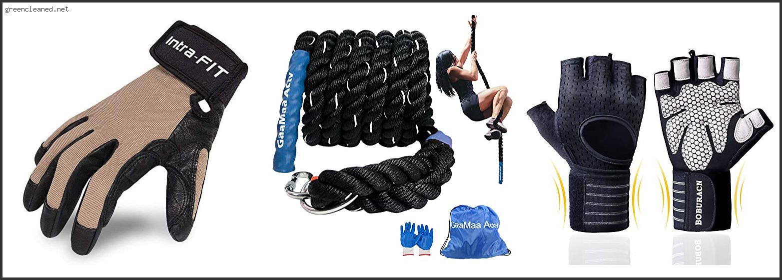 Best Gloves For Climbing Rope