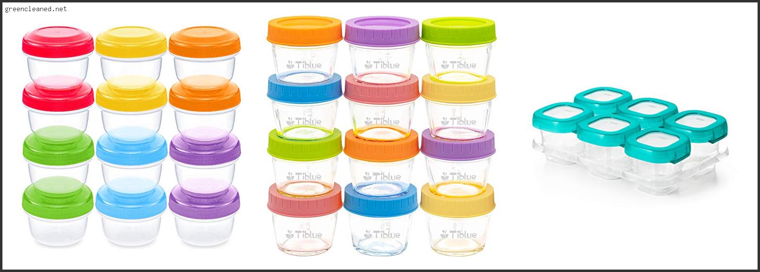 Top 10 Best Baby Food Containers Based On User Rating