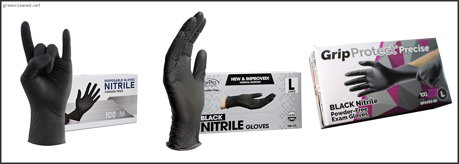 Top 10 Best Black Nitrile Gloves – To Buy Online