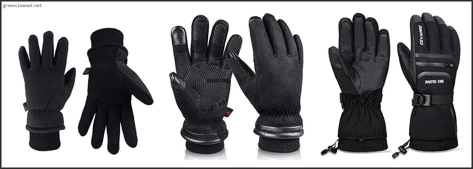 Best Snow Blowing Gloves