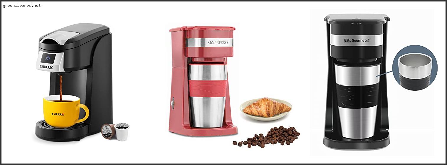 Best One Cup Coffee Maker Without Pods