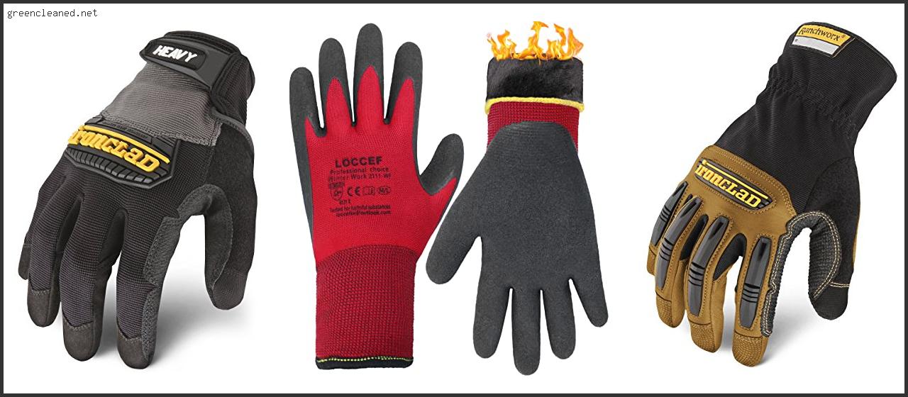 Best Gloves For Construction Work