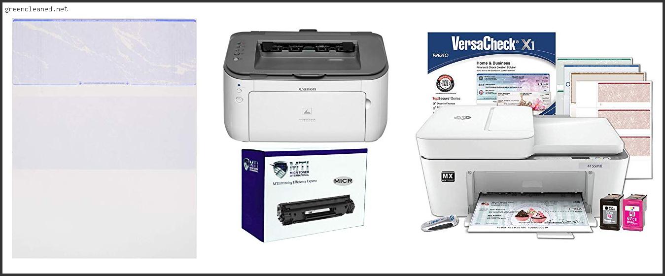 Best Printers For Checks