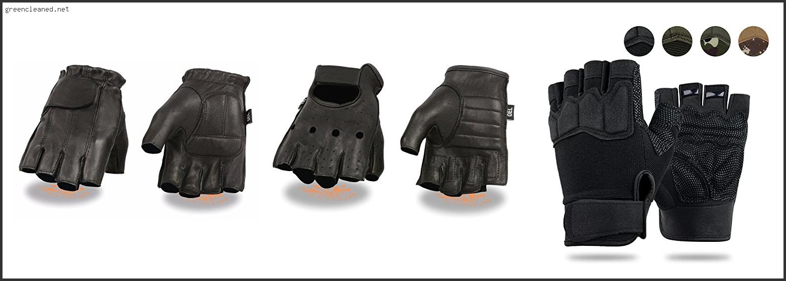 Top 10 Best Fingerless Motorcycle Gloves – Available On Market