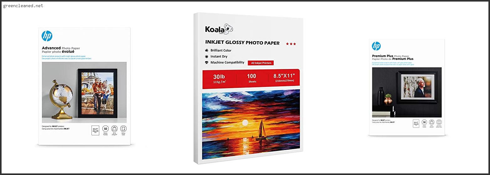 Best Photo Paper For Inkjet Printers