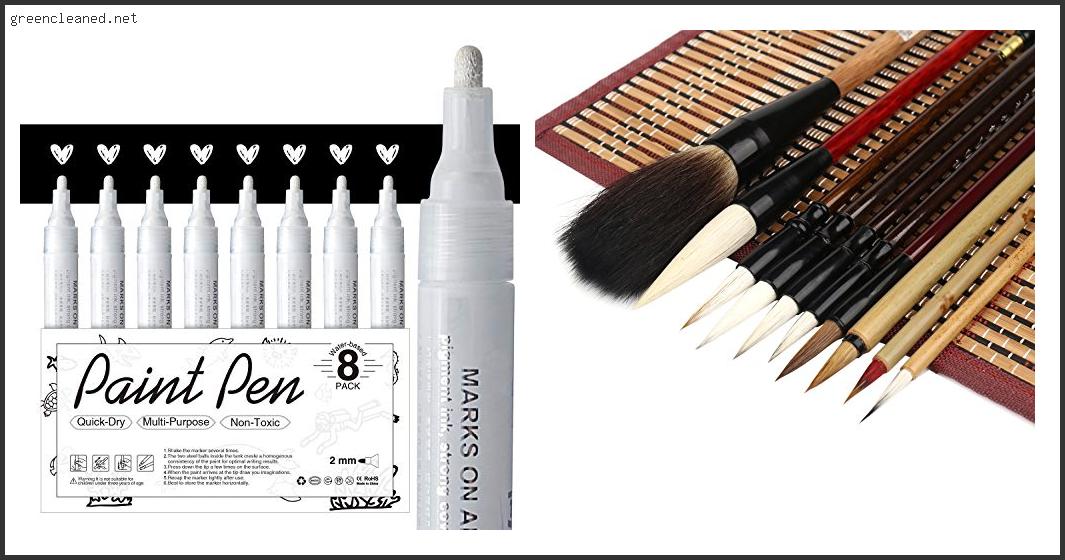 Best Paint Brushes For Writing Letters