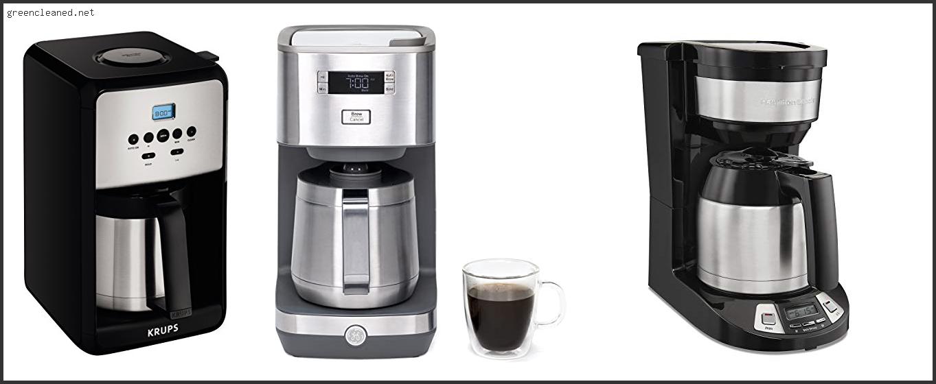 Best Programmable Coffee Maker With Thermal Carafe