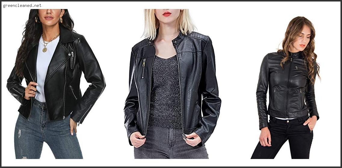 Best Faux Leather Jackets Womens