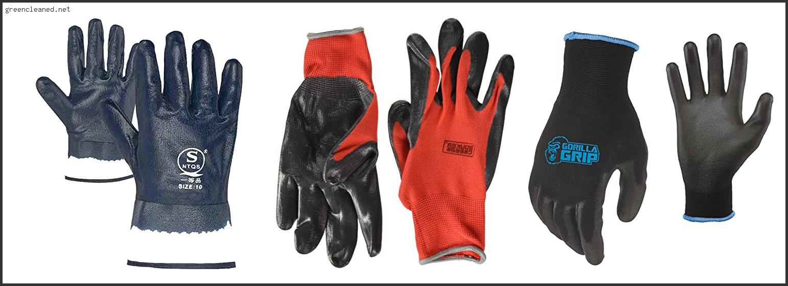 Best Gloves For Oil Change