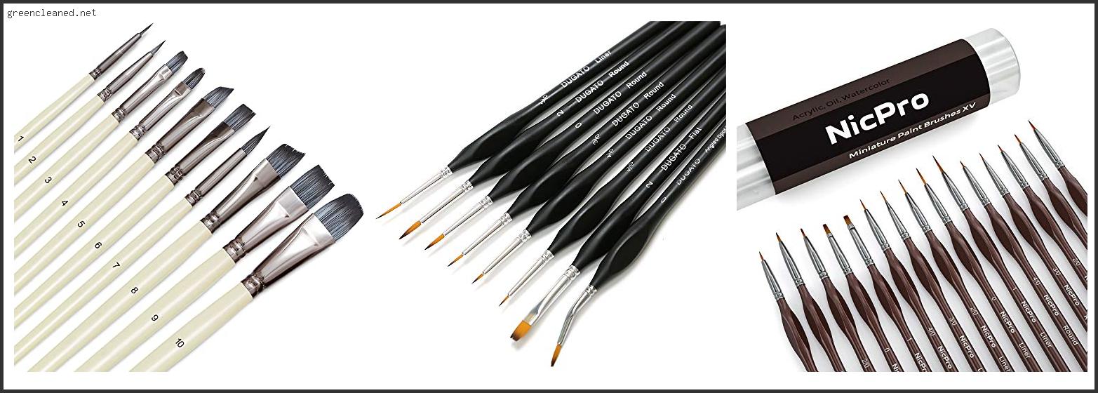 Best Paint Brushes For Paint By Number