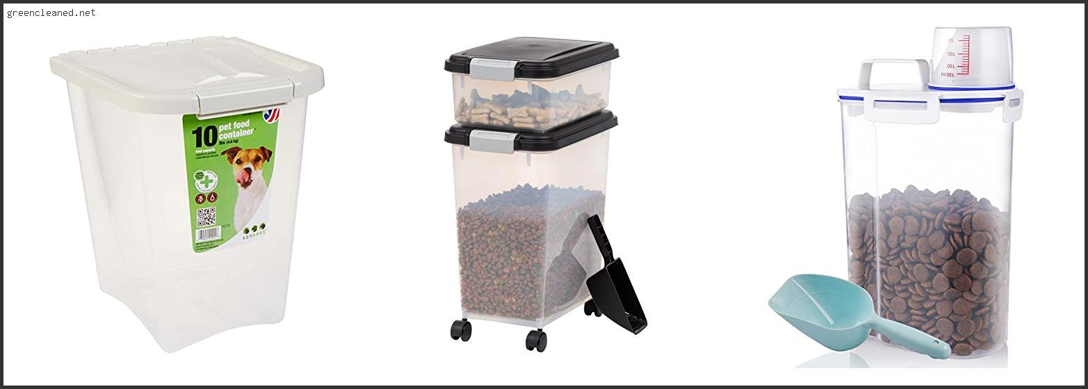 Best Airtight Pet Food Container