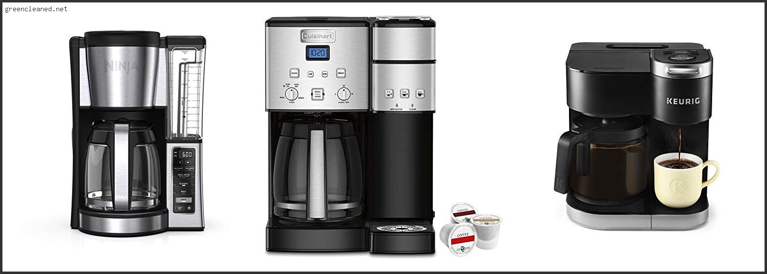 dual coffee maker and k cup
